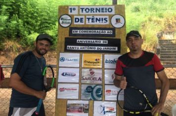 Foto -  1º Torneio de Tênis